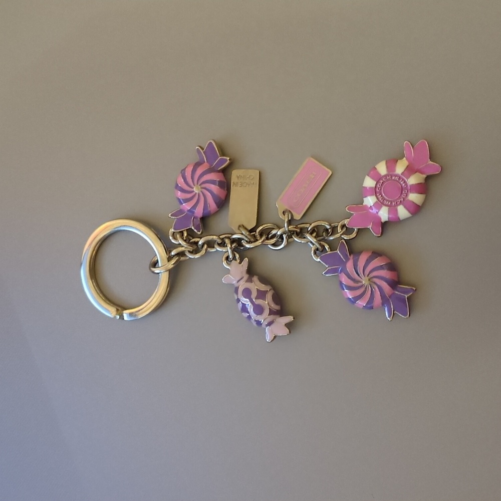 COACH Candy Keychain Purse Charm RARE - Picture 9 of 11